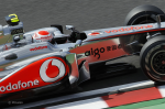 Jenson Button, McLaren, Suzuka Thursday and Friday 2011