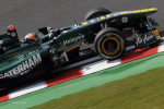 Karun Chandock, Team Lotus, Suzuka Thursday and Friday 2011