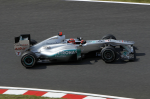 Michael Schumacher, Mercedes GP, Suzuka Thursday and Friday 2011