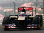 Sebastian Buemi, Scuderia Toro Rosso, India practise and qualifying 2011