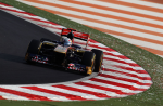 Sebastian Buemi, Scuderia Toro Rosso, India practise and qualifying 2011
