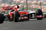 Jerome d Ambrosio, Virgin F1, India practise and qualifying 2011