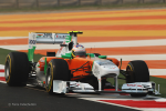 Paul di Resta, Force India, India practise and qualifying 2011