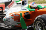 Paul di Resta, Force India, India practise and qualifying 2011