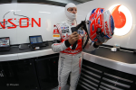 Jenson Button, McLaren, Drivers wear tributes to Wheldon and Simoncelli