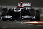 Rubens Barrichello, Williams, Abu Dhabi practice and qualifying 2011