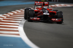 Jerome d Ambrosio, Virgin F1, Abu Dhabi practice and qualifying 2011
