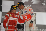 Fernando Alonso, Lewis Hamilton, Abu Dhabi Grand Prix 2011