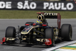 Bruno Senna, Lotus Renault GP, Brazil practice 2011