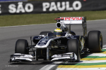 Rubens Barrichello, Williams, Brazil practice 2011