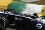 Rubens Barrichello, Williams, Brazil practice 2011