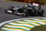 Rubens Barrichello, Williams, Brazil practice 2011