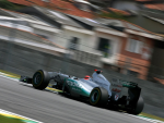 Michael Schumacher, Mercedes GP, Brazil qualifying 2011