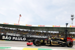 Bruno Senna, Lotus Renault GP, Brazil qualifying 2011