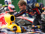 Sebastian Vettel, Red Bull, Brazil qualifying 2011