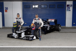 Williams, Bruno Senna, Pastor Maldonado, Williams launch FW34