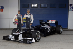 Williams, Bruno Senna, Pastor Maldonado, Williams launch FW34