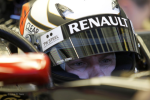 Kimi Raikkonen, Lotus Renault GP, first day of testing at Jerez 2012