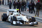 Pedro de la Rosa, Hispania Racing, first day of testing at Jerez 2012