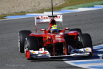 Felipe Massa, Ferrari, second day of testing at Jerez  2012