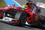 Felipe Massa, Ferrari, second day of testing at Jerez  2012