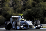 Pedro de la Rosa, Hispania Racing, second day of testing at Jerez  2012