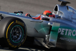 Michael Schumacher, Mercedes GP, second day of testing at Jerez  2012