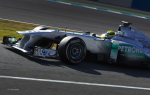 Nico Rosberg, Mercedes GP, third day of testing at Jerez  2012