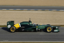 Giedo van der Garde, Caterham F1, third day of testing at Jerez  2012