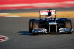 Valtteri Bottas, Williams, second day of testing at Barcelob, seco