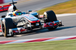 Lewis Hamilton, McLaren, second day of testing at Barcelob