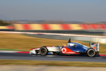 Lewis Hamilton, McLaren, second day of testing at Barcelob