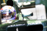Vitaly Petrov, Caterham F1, second day of testing at Barcelob