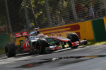 Jenson Button, McLaren, Melbourne Friday 2012