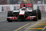 Jenson Button, McLaren, Melbourne Friday 2012