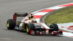 Pedro de la Rosa, Hispania Racing, Shanghai Friday 2012