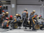 Kimi Raikkonen, Luca Badoer, Shanghai Sunday 2012