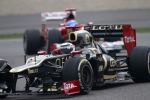 Kimi Raikkonen, Luca Badoer, Shanghai Sunday 2012