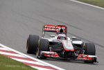 Jenson Button, McLaren, Silverstone Sunday 2011