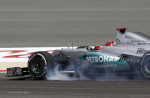 Michael Schumacher, Mercedes GP, Bahrein Friday 2012