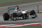 Michael Schumacher, Mercedes GP, Bahrein Sunday 2012