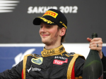 Romain Grosjean, Lotus Renault GP, Bahrein Sunday 2012