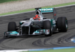 Michael Schumacher, Mercedes GP, Demo runs 2012