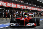 Felipe Massa, Ferrari, Barcelona Friday 2012
