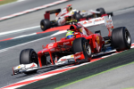 Felipe Massa, Ferrari, Barcelona Friday 2012