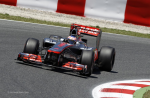Jenson Button, McLaren, Barcelona Friday 2012