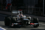 Kamui Kobayashi, Sauber, Barcelona Friday 2012