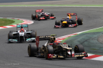 Romain Grosjean, Lotus Renault GP, Barcelona Sunday 2012