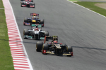 Romain Grosjean, Lotus Renault GP, Barcelona Sunday 2012