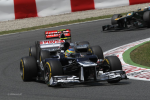 Bruno Senna, Williams, Barcelona Sunday 2012